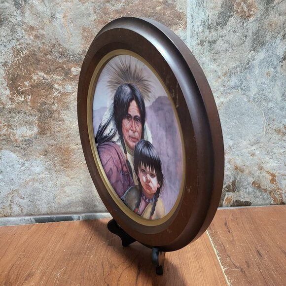 Vague Shadows The Cheyenne Nation Decorative Collector Plate by Perillo First Is - Picture 7 of 16
